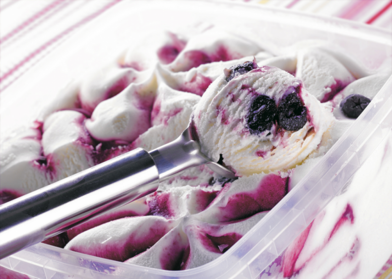 Montana: Huckleberry ice cream