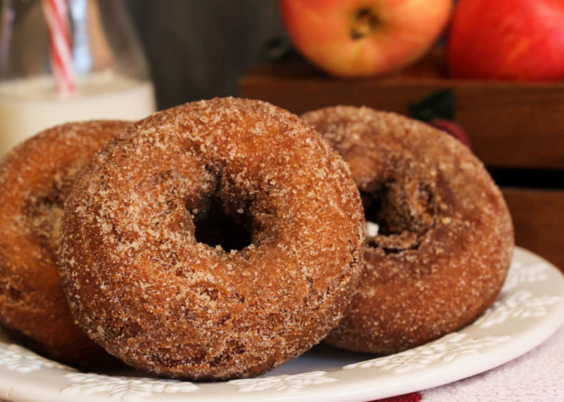 New Hampshire: Apple cider doughnuts