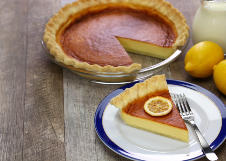 South Carolina: Buttermilk pie