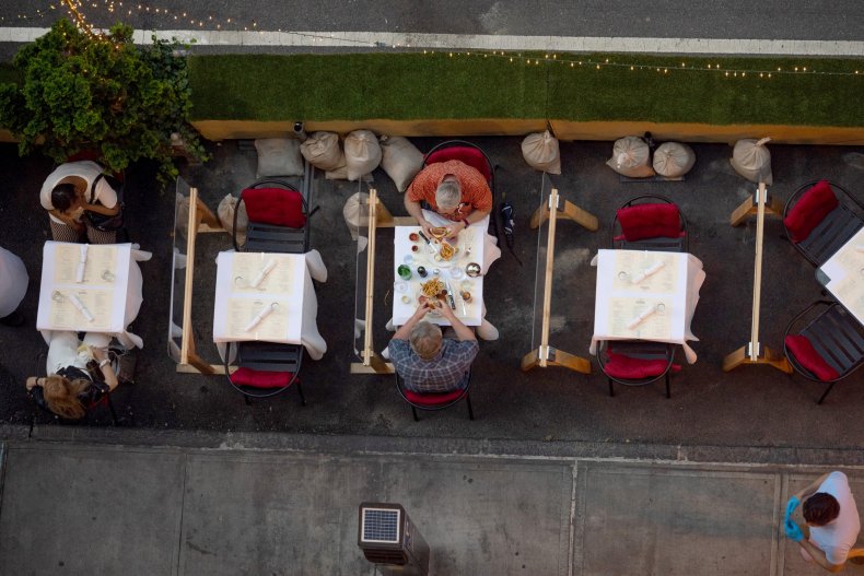 NYC outdoor dining