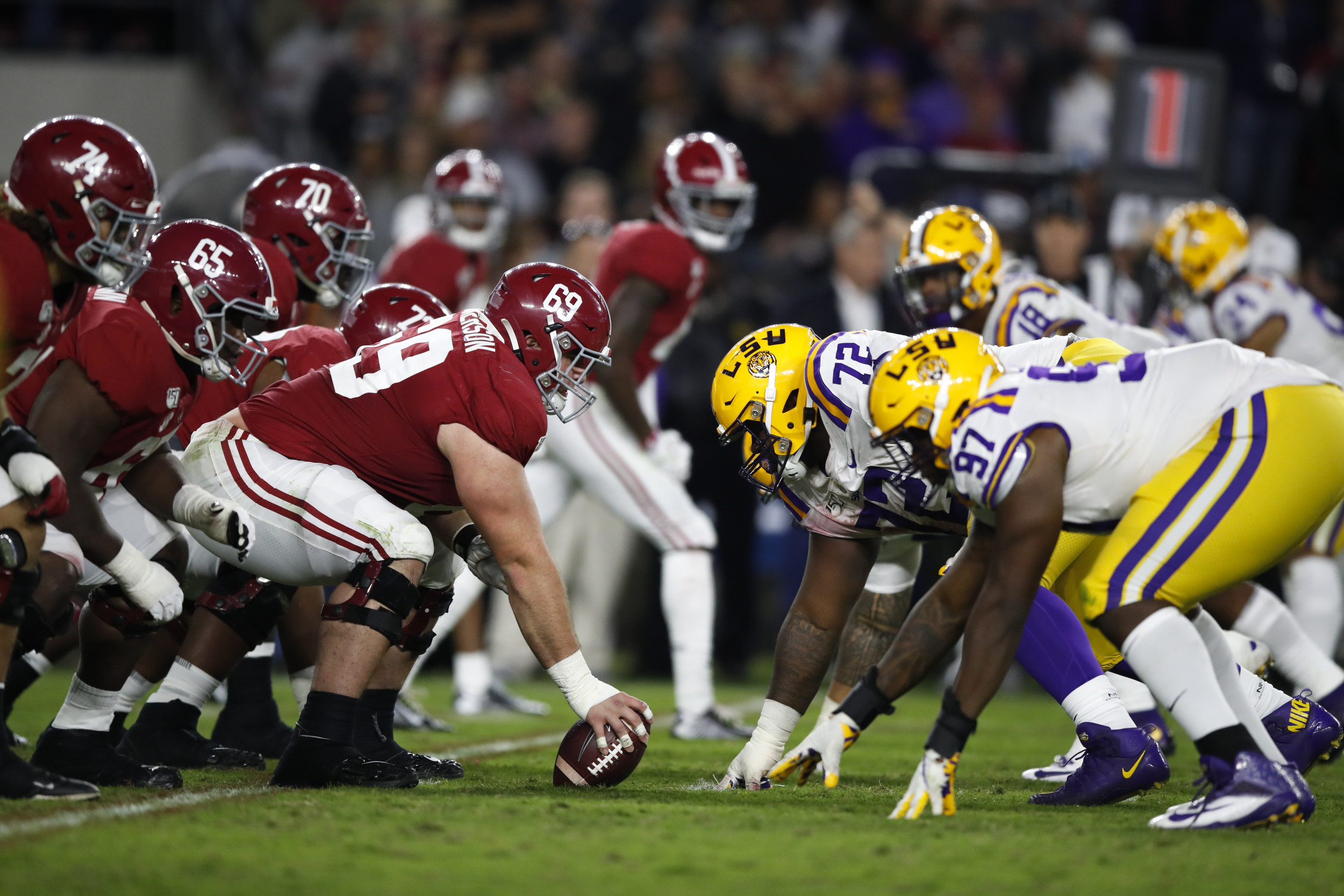 Lsu Alabama College Football 