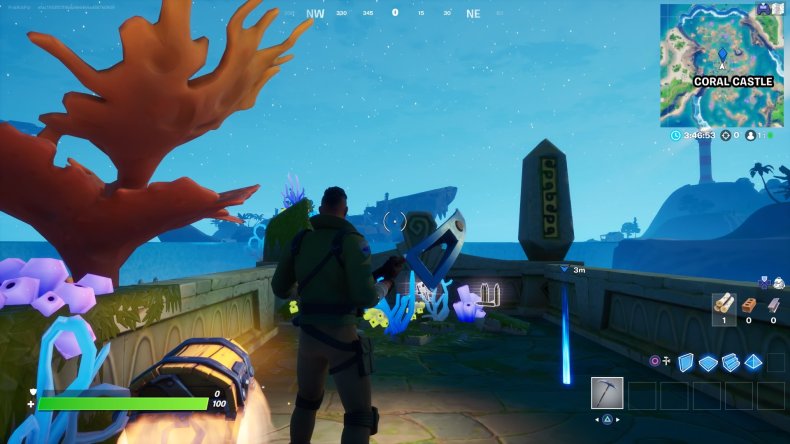 fortnite coral castle ring location 2 gameplay