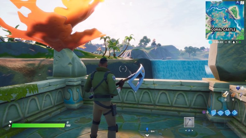 fortnite coral castle ring location 3 gameplay