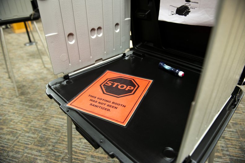 Getty Images Voting Booth MN