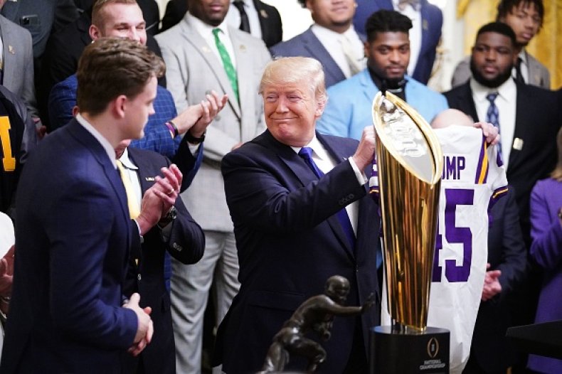 LSU and Donald Trump LSU and Donald Trump