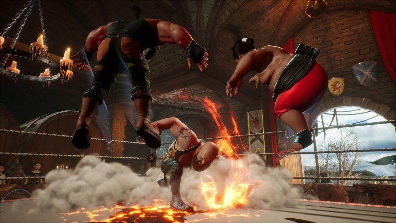 WWE 2K Battlegrounds Big Show Earthquake