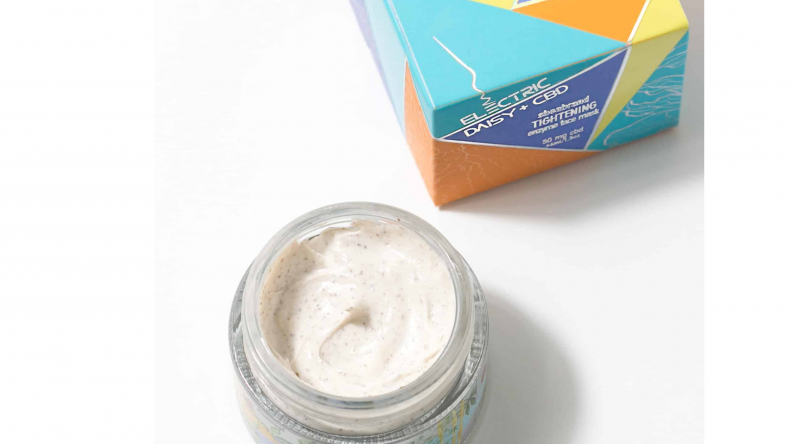 CBD and Electric Daisy Enzyme Face Mask