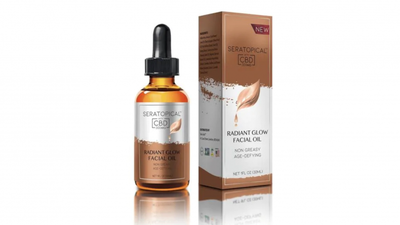 Seratopical Radiant Glow CBD Facial Oil with