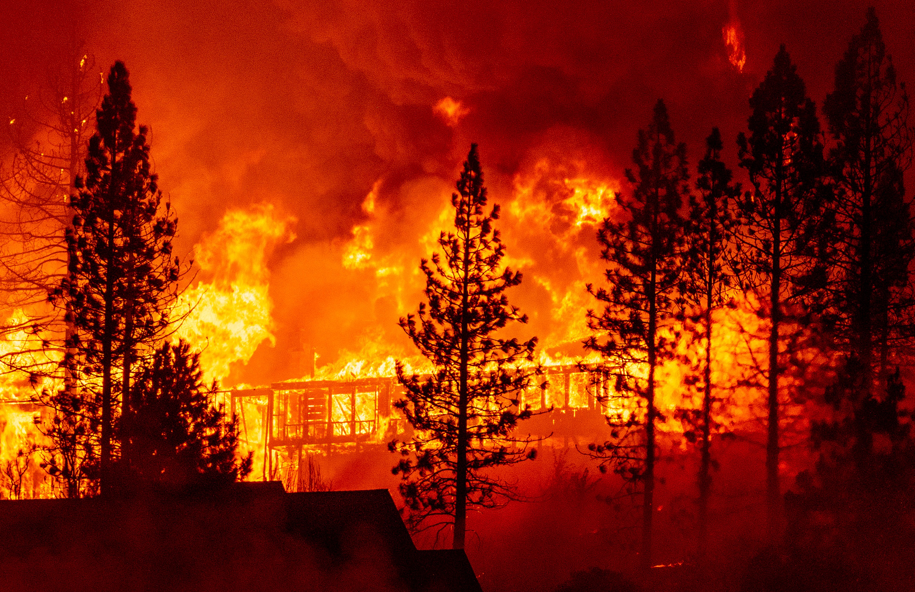 status of california fires