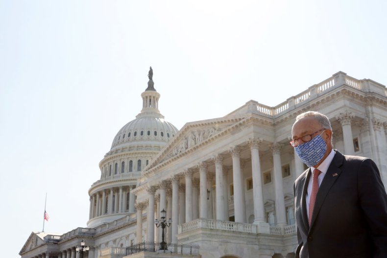 Chuck Schumer at U.S. Capitol