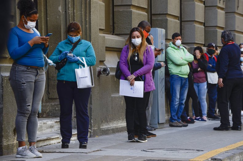 jobless unemployment line bank economy