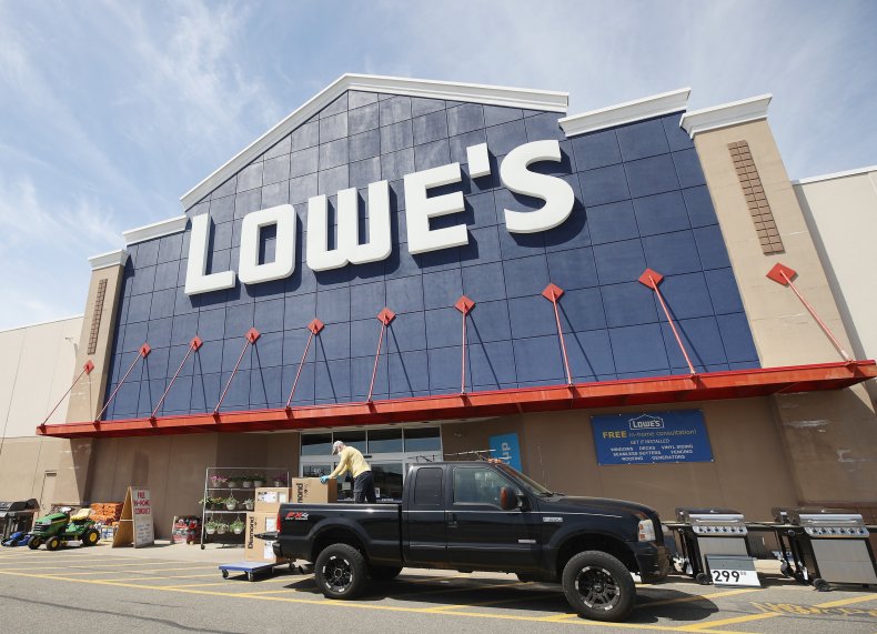 Lowes shop New York May 2020