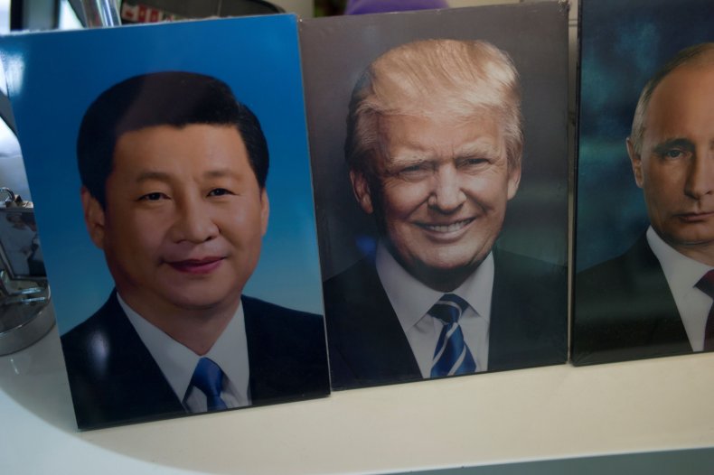 Trump, Xi and Putin