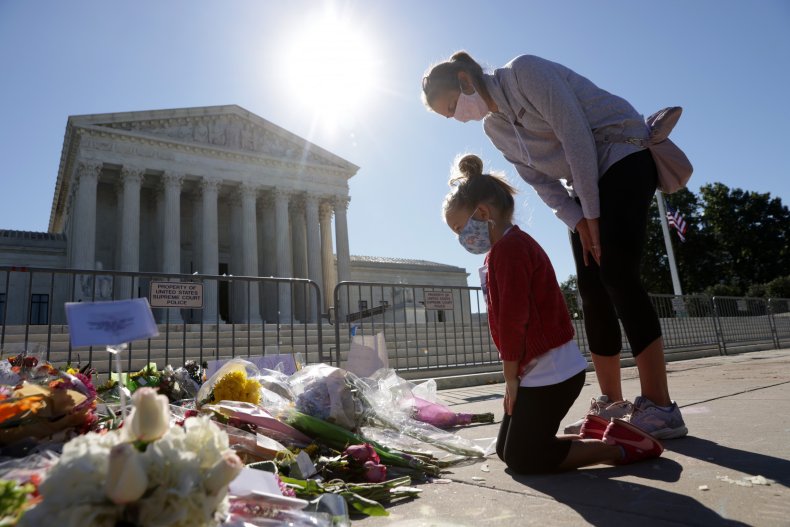 Memorial for Ruth Bader Ginsburg