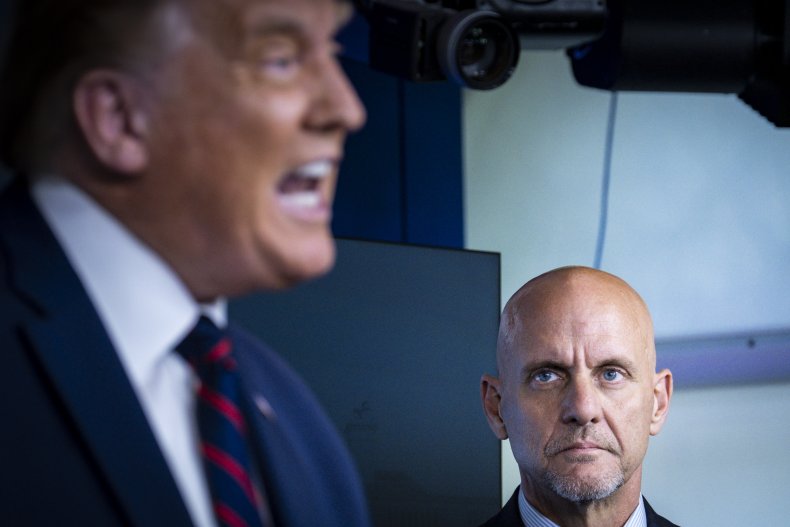 donald trump, stephen hahn, covid19, coronavirus, getty