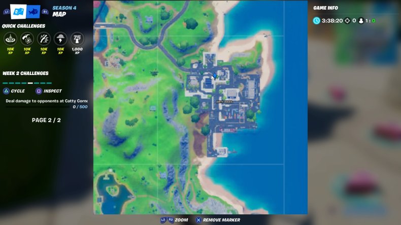 fortnite 2020 birthday cake location 8
