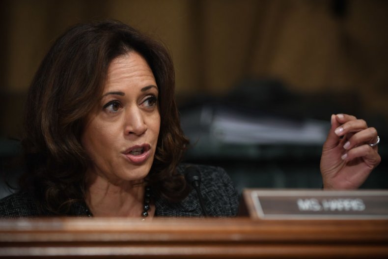 Kamala Harris Talks to Christine Blasey Ford