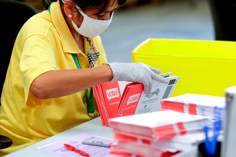 Election worker