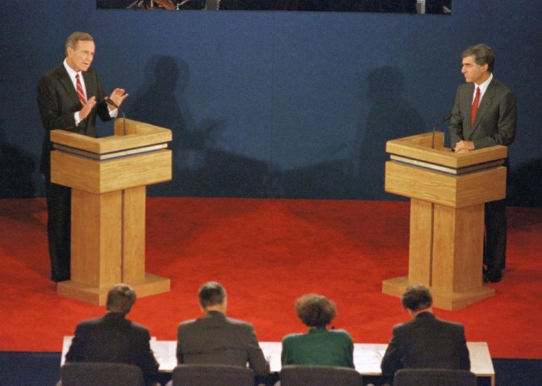 1988: Bush and Dukakis draft secret document