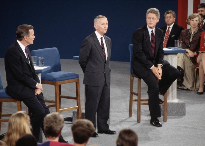 1992: Debates buoy Ross Perot