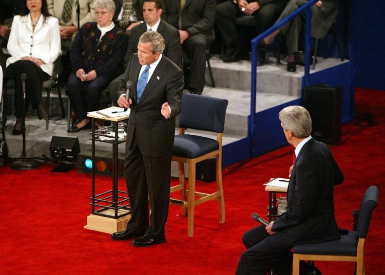 2004: TV networks ditch decorum, offer reaction shots