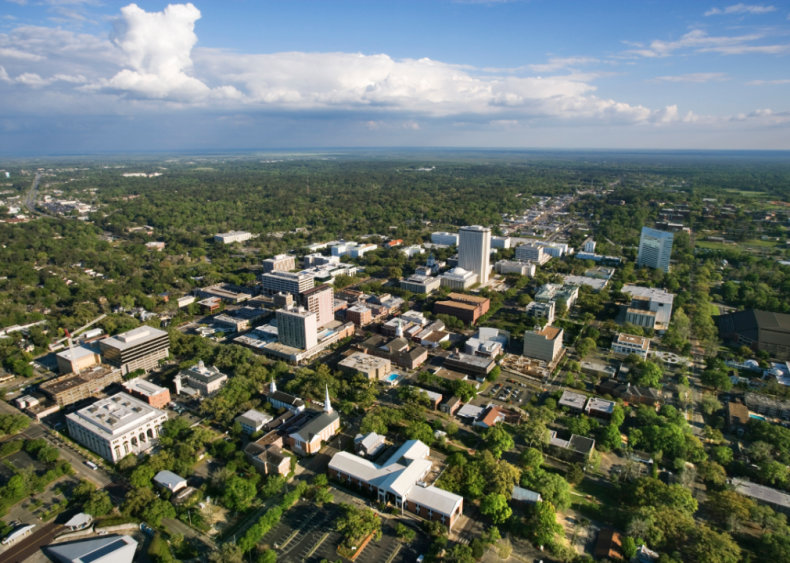 #6. Tallahassee, Florida