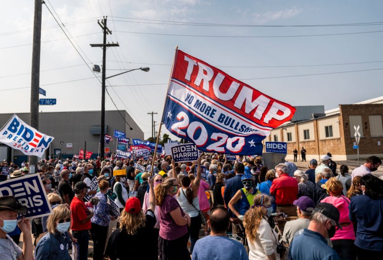 Biden Trump Supporters Wisconsin