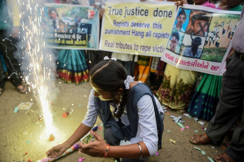 Protesters in India campaign against rape