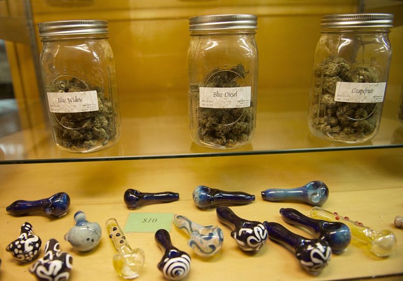 Marijuana display