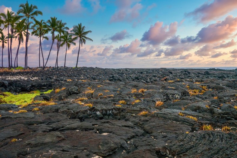 lava field, hawaii, stock, getty