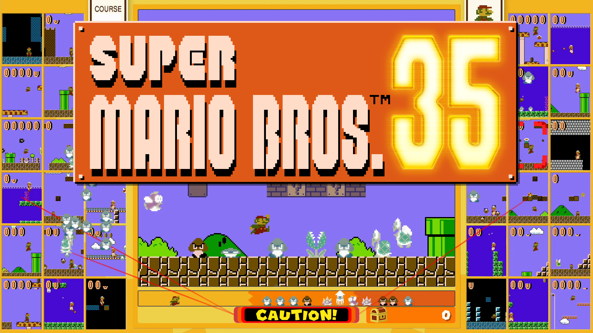 Super Mario Bros Battle Royale Game Releases for Free