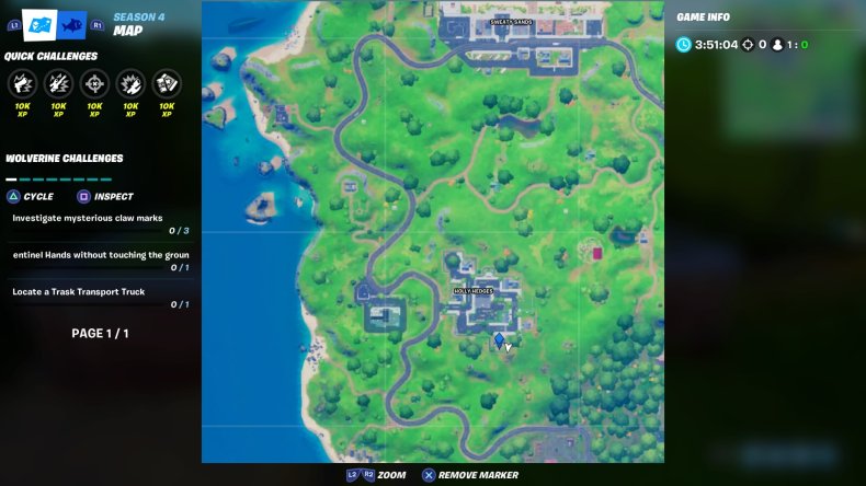 fortnite foraged items holly hedges location 2 fortnite foraged items holly hedges location 2