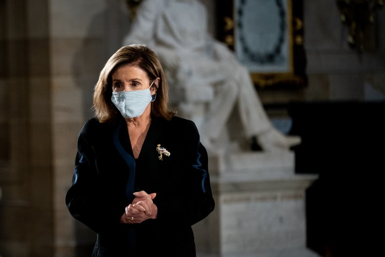Pelosi Pays Respects to RBG