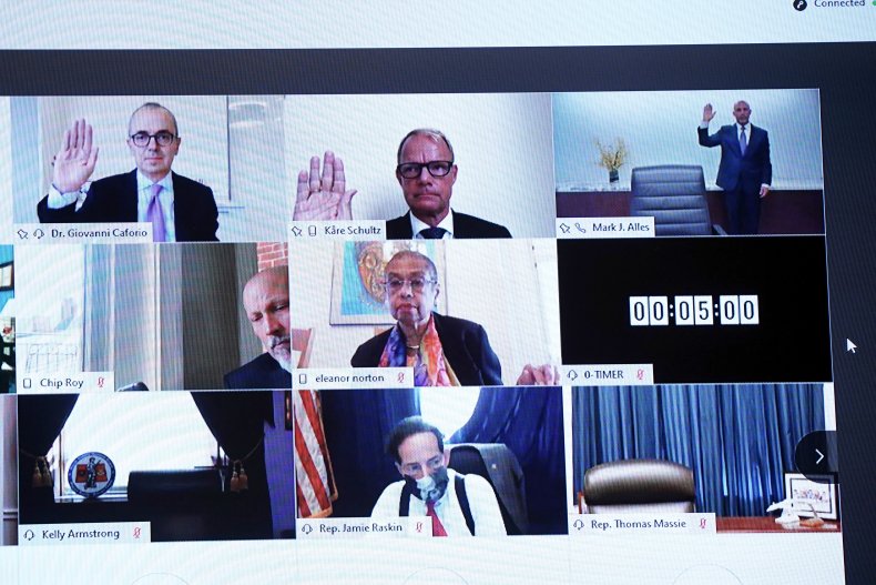 Pharmaceutical CEOs Sworn in at House Hearing