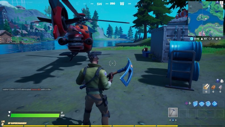 fortnite defeat wolverine choppa