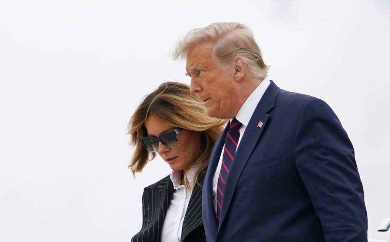 us president donald trump first lady melania