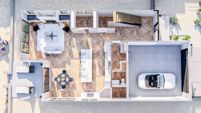 Newsweek Amplify - Beach Vacation Home Plan Newsweek Amplify - Beach Vacation Home Plan