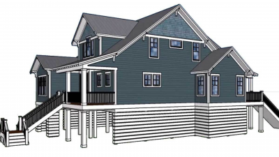 Newsweek Amplify - Beach Vacation Home Plan Newsweek Amplify - Beach Vacation Home Plan