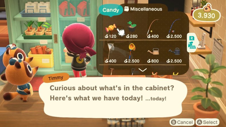 animal crossing october update candy