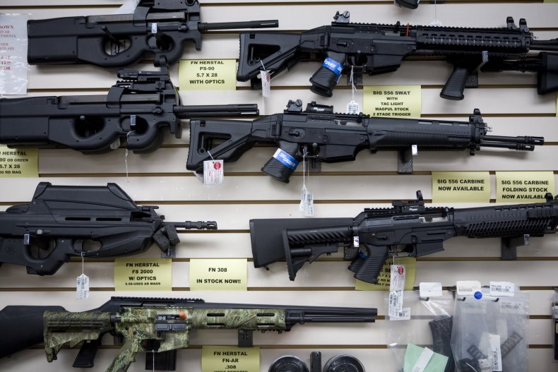 Gun store in Texas