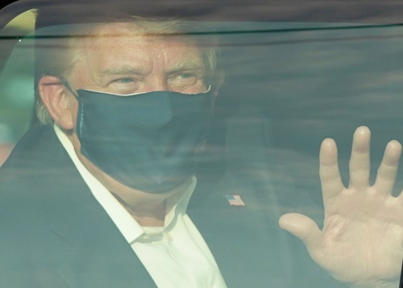 President Donald Trump in Maryland