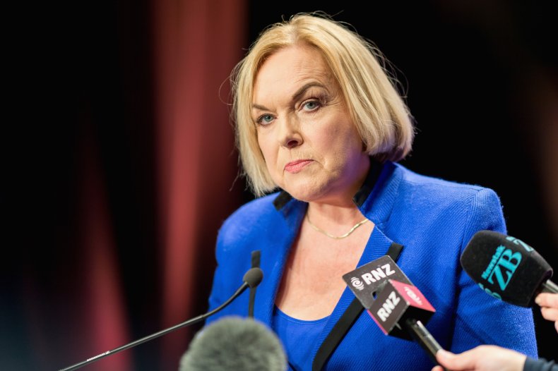 National Party leader Judith Collins