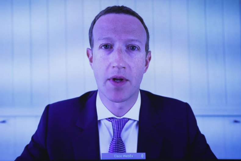 Facebook CEO Mark Zuckerberg