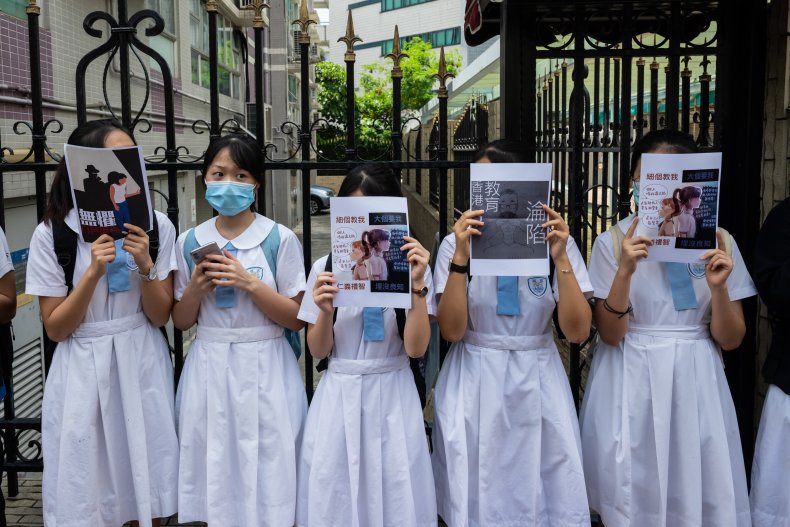 Hong Kong Students Pro-Democracy
