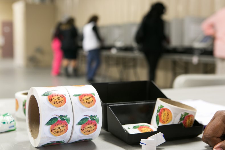 georgia gwinnett county 2016 election stickers