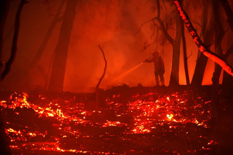 Glass Fire California wildfire October 2020
