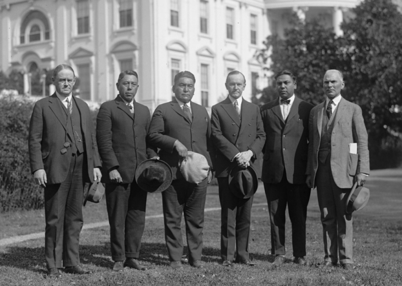 1925: Indian Delegation invites Coolidge to Northwest Indian Congress