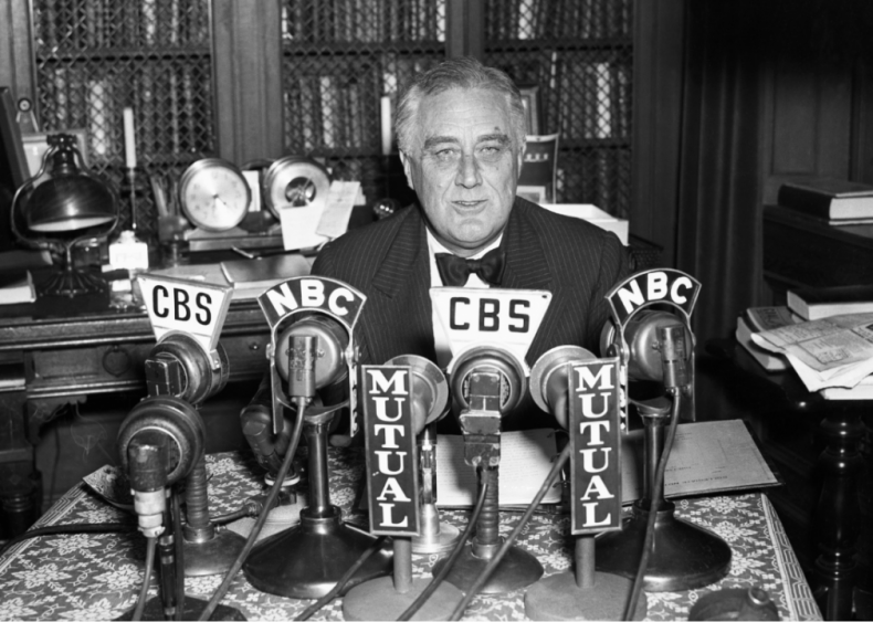 1938: Radio address on election night