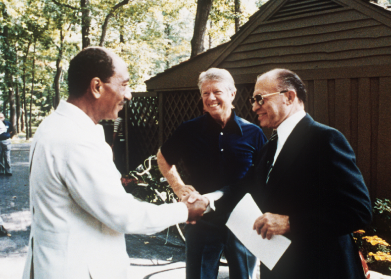 1978: Middle East peace at Camp David