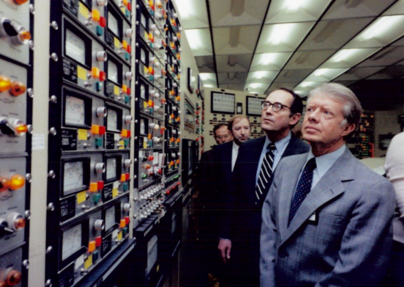 1979: President Carter in the Three Mile Island Control Room